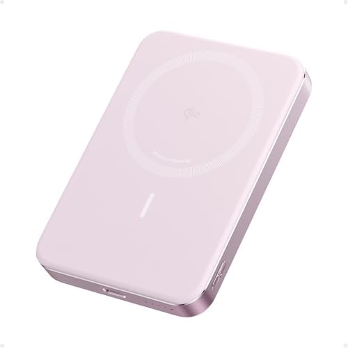 Anker MagGo - Batería externa, batería magnética ultradelgada de 10,000 mAh, certificado Qi2, portátil, cargador compatible ultrarápido MagSafe de 15 W, diseño ergonómico, solo para iPhone 15/14/13/12