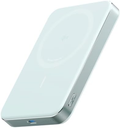 Anker MagGo Power Bank  Ultra Slim 10 000mAh Magnetic Battery Pack  Qi2 Certified 15W Ultra Fast MagSafe Compatible Portable Charger  Ergonomic Design  for iPhone17/16/15/14 Series Only Not for Pixel 