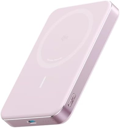 Anker MagGo Power Bank  Ultra Slim 10 000mAh Magnetic Battery Pack  Qi2 Certified 15W Ultra Fast MagSafe Compatible Portable Charger  Ergonomic Design  for iPhone17/16/15/14 Series Only Not for Pixel 