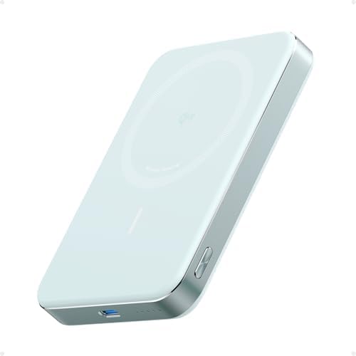 Anker MagGo Power Bank  Slim 10 000mAh Magnetic Battery Pack  Qi2 Certified 15W Ultra Fast MagSafe Compatible Portable Charger  Ergonomic Design  for iPhone17/16/15/14 Series  and More