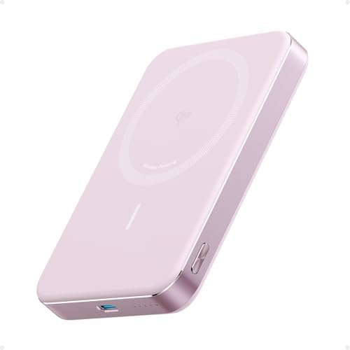 Anker MagGo Power Bank  Slim 10 000mAh Magnetic Battery Pack  Qi2 Certified 15W Ultra Fast MagSafe Compatible Portable Charger  Ergonomic Design  for iPhone17/16/15/14 Series  and More