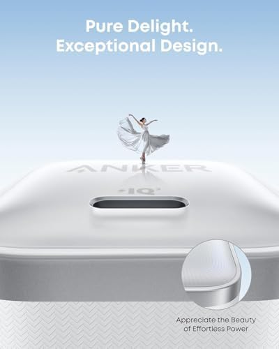 Anker Nano Charger  45W Fast Charging  Compact and Foldable Plug USB C Charger Block for iPhone 17 Series  MacBook  Pixel 9  iPad  Samsung Galaxy S25 Ultra / S24 Series  6 ft Cable Included 