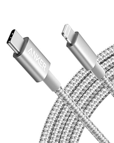 Anker New Nylon USB C to Lightning Cable  Apple MFi Certified for iPhone 14 Series  and More  3 3FT  Black 
