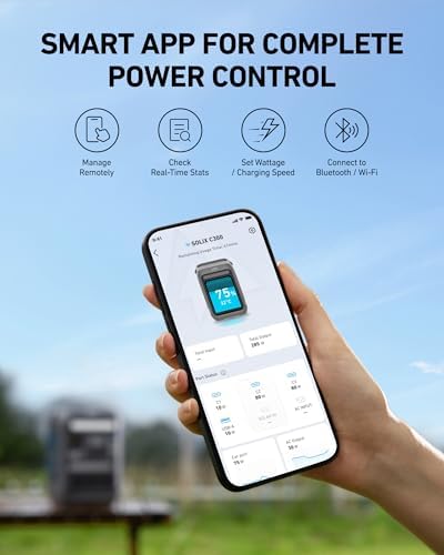 Anker Portable Power Station SOLIX C300  288Wh LiFePO4 Backup Battery  300W Solar Generator  140W Two Way Fast Charging  for Camping  Hunting  Travel  Blackout & Emergencies  Solar Panel Optional 
