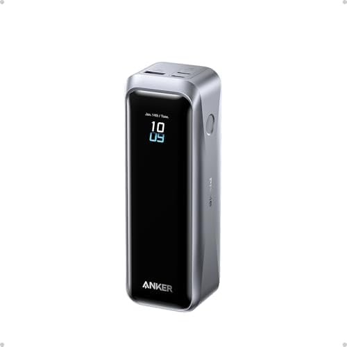 Anker Prime Power Bank  20 100mAh 3 Port Portable Charger with 220W Max Output  Two Way Charging  TSA Approved  App Control  for MacBook  iPhone 17/16 Series  and More  Base Not Included 