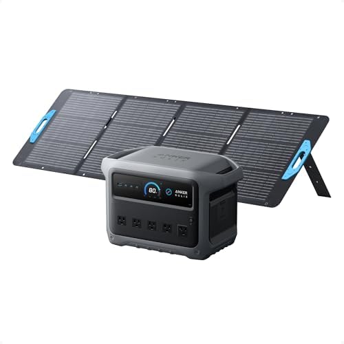 Anker SOLIX C1000 Gen 2 Portable Power Station  2 000W  Peak 3 000W  Solar Generator  Full Charge in 49 Min  1 024Wh LiFePO4 Battery for Home Backup  Power Outages  and Camping  Optional Solar Panel 