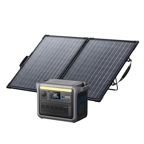 Anker SOLIX C1000 Portable Power Station  1800W  Peak 2400W  Solar Generator  Full Charge in 58 Min  1056wh LiFePO4 Battery for Home Backup  Power Outages  and Outdoor Camping  Optional Solar Panel 