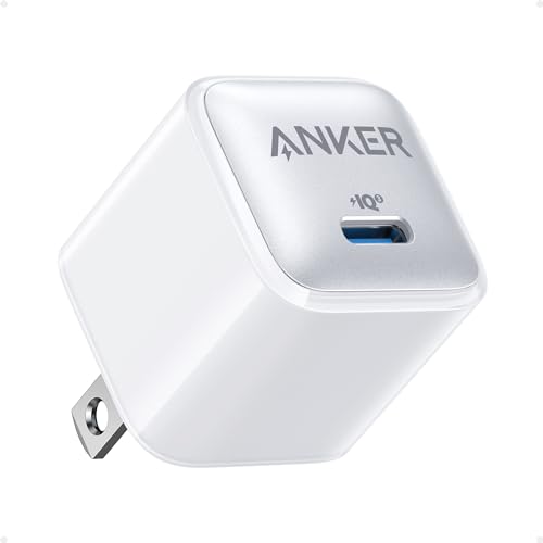 Anker USB C Charger Block 20W  Nano Pro   PIQ 3 0 Compact Fast Charger for iPhone 16/15/14/13 Series  Galaxy  Pixel 4/3  iPad  Cable Not Included 