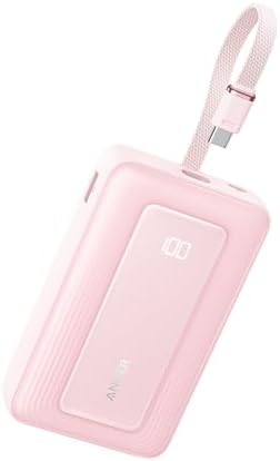 Anker Zolo Power Bank  2025 Upgraded Version   45W Max Fast Charging  20 000mAh Battery Pack  Dual Built in USB C Cables  USB C&A Port  for iPhone 17/16 Series  Galaxy  MacBook  and More