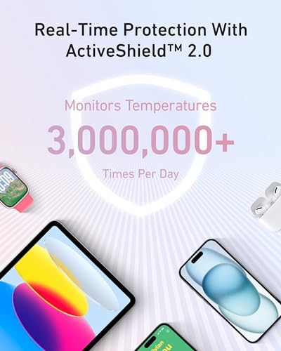 Anker Zolo Power Bank  2025 Upgraded Version   20 000mAh 30W High Speed Portable Charger with Built in USB C Cable  Battery Pack for iPhone 17/16 / 15 Series  Galaxy  and More