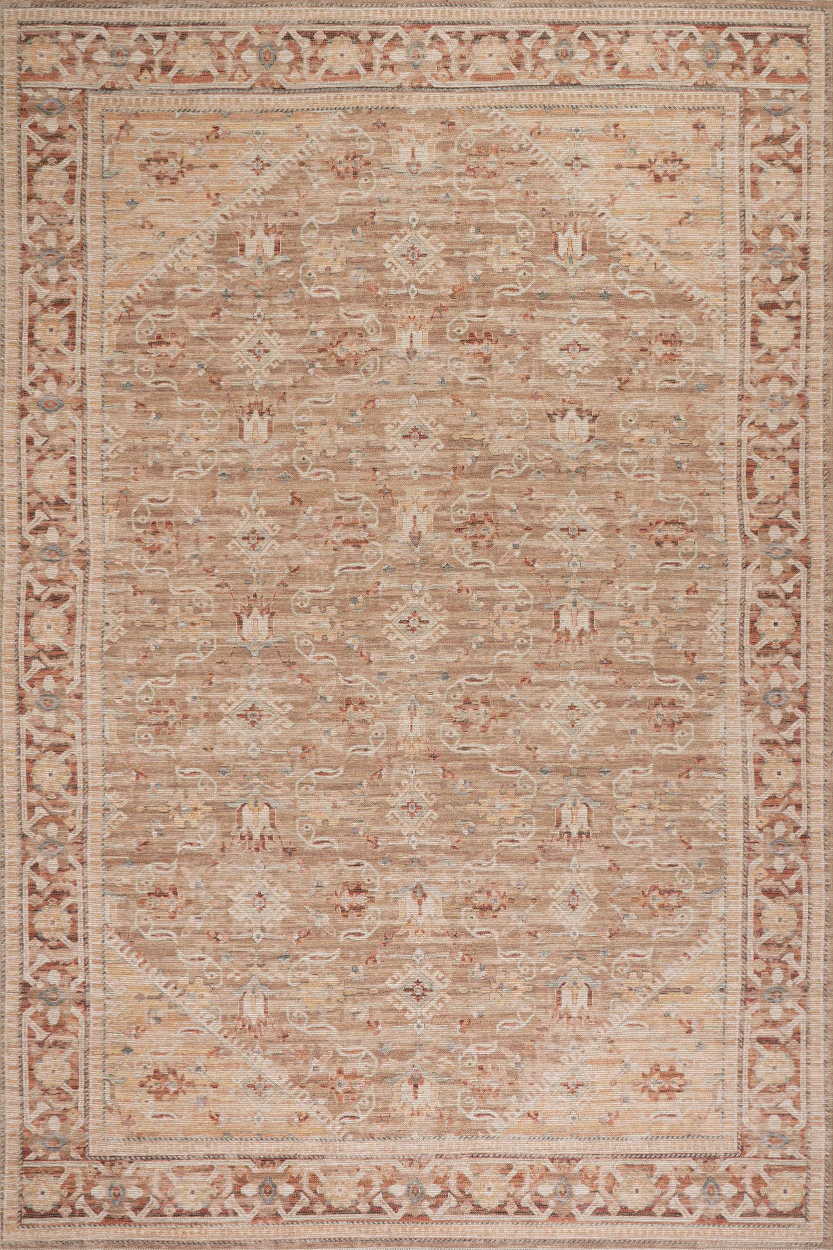 Ankhe Traditional Bordered Rug