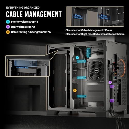 Antec C8 Wood  Fans not Included  Wooden Front Panel  Dual Chamber Layout  Type C  360mm Radiator Support  Seamless TG Front & Side Panels  RTX 40 Compatible  Full Tower E ATX PC Case