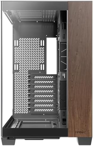 Antec C8 Wood  Fans not Included  Wooden Front Panel  Dual Chamber Layout  Type C  360mm Radiator Support  Seamless TG Front & Side Panels  RTX 40 Compatible  Full Tower E ATX PC Case