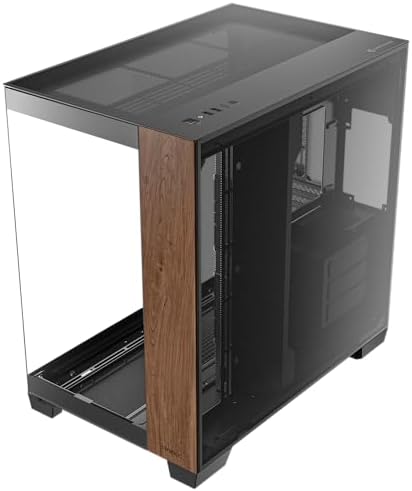Antec C8 Wood  Fans not Included  Wooden Front Panel  Dual Chamber Layout  Type C  360mm Radiator Support  Seamless TG Front & Side Panels  RTX 40 Compatible  Full Tower E ATX PC Case