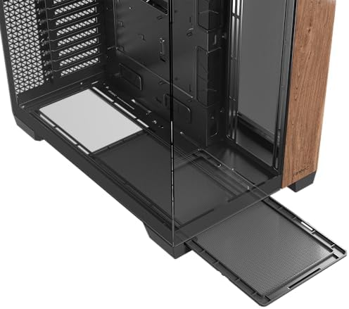 Antec C8 Wood  Fans not Included  Wooden Front Panel  Dual Chamber Layout  Type C  360mm Radiator Support  Seamless TG Front & Side Panels  RTX 40 Compatible  Full Tower E ATX PC Case