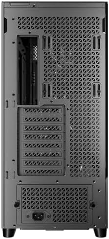 Antec Flux Pro  6 x PWM Fans Included  High Airflow Front Panel with Walnut Wood  iShift PSU 90  Mount  USB3 0 x 2  Type C  420mm Radiator Support  Temp  Display  Full Tower E ATX PC Case