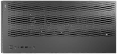 Antec Flux Pro  6 x PWM Fans Included  High Airflow Front Panel with Walnut Wood  iShift PSU 90  Mount  USB3 0 x 2  Type C  420mm Radiator Support  Temp  Display  Full Tower E ATX PC Case