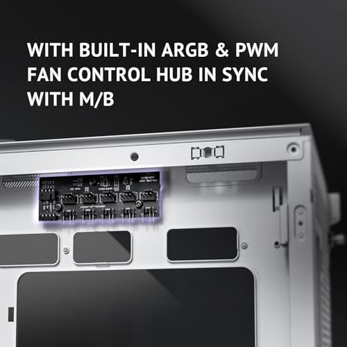 Antec Flux Wood White  5 x PWM Fans Included  High Airflow Front Panel with Birch Wood  Type C  420mm Radiator & Back Connect Motherboard Support  Up to 9 Fans Simultaneously  Mid Tower E ATX PC Case