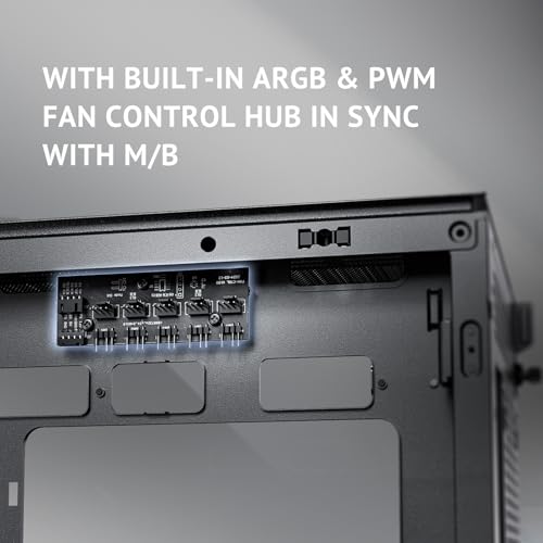 Antec Flux Wood  5 x PWM Fans Included  High Airflow Front Panel with Walnut Wood  Type C  420mm Radiator & Back Connect Motherboard Support  Up to 9 Fans Simultaneously  Mid Tower E ATX PC Case