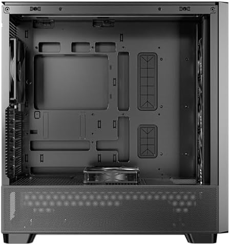 Antec Flux Wood  5 x PWM Fans Included  High Airflow Front Panel with Walnut Wood  Type C  420mm Radiator & Back Connect Motherboard Support  Up to 9 Fans Simultaneously  Mid Tower E ATX PC Case