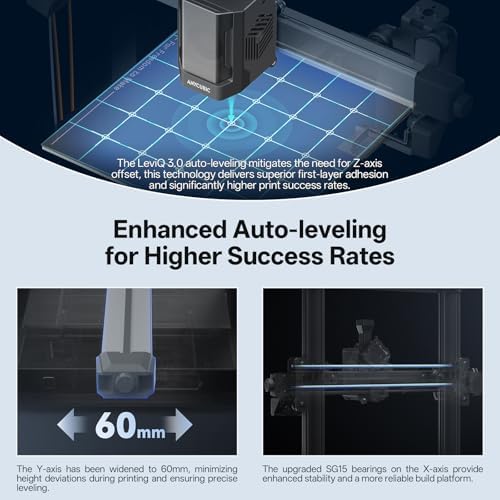 Anycubic Kobra 3 V2 3D Printer Only  New Upgrade AI Cameras Improved Auto Leveling Max 600mm/s Print Speed Details Better  Multicolor 3D Printing Need with Additional ACE Pro 10 0 x 10 0 x 10 2