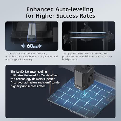 Anycubic Kobra 3 V2 Combo 3D Printer  Smart Multicolor Printing Up to 600mm/s Print Speed  Active Filament Drying Enhanced Auto Leveling for Higher Success Rates  10 0 x 10 0 x 10 2