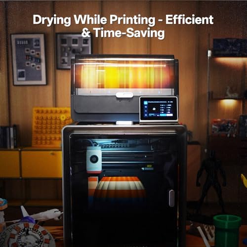 Anycubic Multicolor 3D Printer  Kobra S1 Combo Core XY Stable Structure with Sealed Printing High Precision 600mm/s Fast Speed Auto Calibration Ideal for Precision and Efficiency 9 8x9 8x9 8