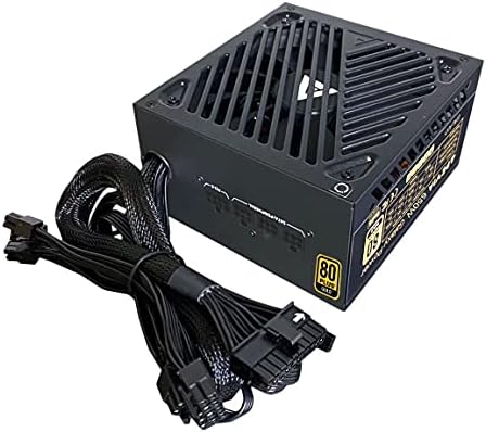 Apevia ATX GX650W Galaxy 650W 80  Gold Certified Active PFC ATX Semi Modular Quiet Gaming Power Supply