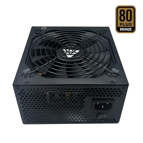 Apevia ATX JP600W Jupiter 600W 80 Plus Bronze Certified Active PFC ATX Gaming Power Supply  Supports Dual/Quad Core CPUs  SLI/Crossfire/Haswell  3 Year Warranty