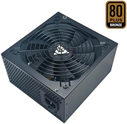 Apevia ATX JP600W Jupiter 600W 80 Plus Bronze Certified Active PFC ATX Gaming Power Supply  Supports Dual/Quad Core CPUs  SLI/Crossfire/Haswell  3 Year Warranty