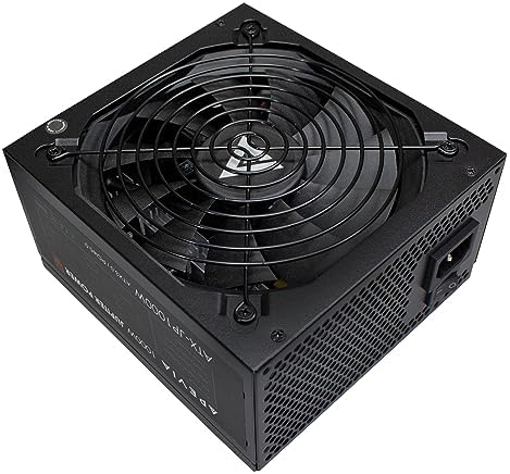 Apevia ATX JP600W Jupiter 600W 80 Plus Bronze Certified Active PFC ATX Gaming Power Supply  Supports Dual/Quad Core CPUs  SLI/Crossfire/Haswell  3 Year Warranty