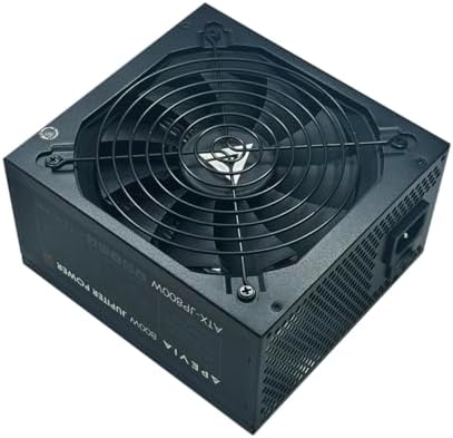 Apevia ATX JP600W Jupiter 600W 80 Plus Bronze Certified Active PFC ATX Gaming Power Supply  Supports Dual/Quad Core CPUs  SLI/Crossfire/Haswell  3 Year Warranty