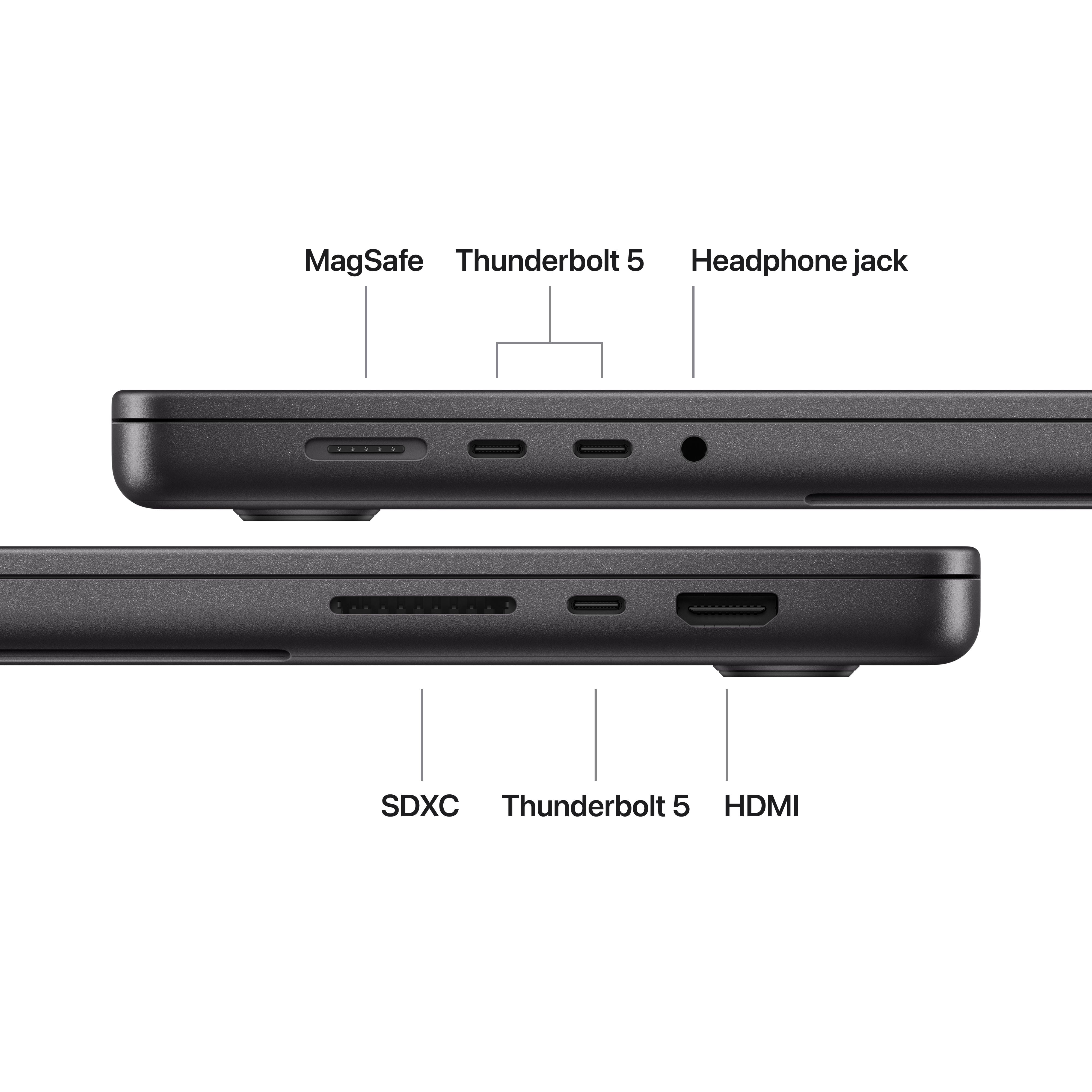 Apple 16" MacBook Pro with M5 Pro chip  18 core CPU / 20 core GPU  48GB Memory  1TB SSD   Space Black