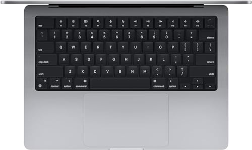Apple MacBook Pro 2021 con chip Apple M1 Pro (14 pulgadas, 16 GB de RAM, almacenamiento SSD de 1 TB) (QWERTY en inglés) gris espacial (renovado)