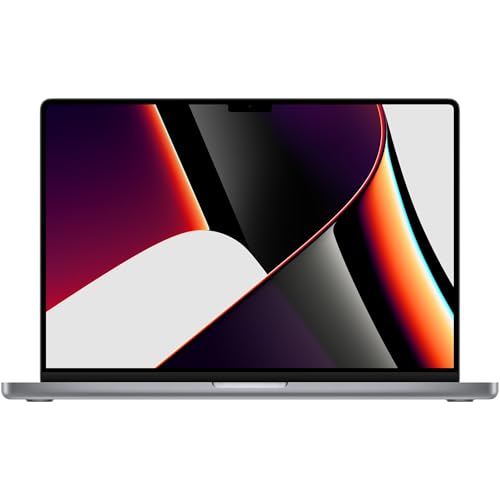 Apple MacBook Pro 2021 con chip Apple M1 Max (16 pulgadas, 64 GB de RAM, 1 TB SSD) (QWERTY en inglés) gris espacial (renovado)
