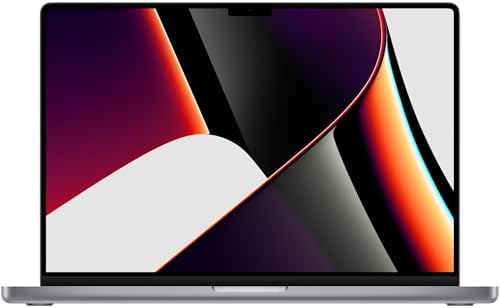 Apple 2021 MacBook Pro with Apple M1 Max Chip  16 inch  32GB RAM  1TB SSD Storage  Space Gray  Renewed 