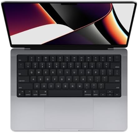 Apple 2021 MacBook Pro with Apple M1 Pro Chip 14 inch  32GB RAM  512GB SSD Storage Space Gray  Renewed 