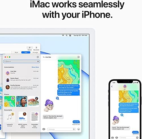 Apple 2021 iMac with Apple M1 Chip  24 inch  16GB RAM  1TB SSD Storage  Blue  Renewed 