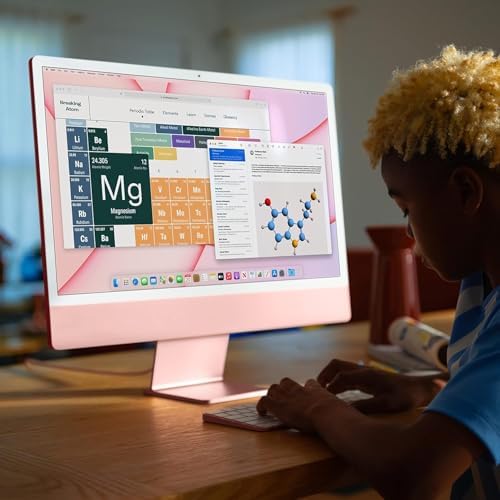 Apple 2021 iMac with Apple M1 Chip  24 inch  16GB RAM  1TB SSD Storage  Blue  Renewed 