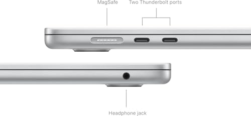 Apple 2022 MacBook Air with Apple M2 Chip  13 inch  8GB RAM  256GB SSD Storage  Midnight  Renewed 