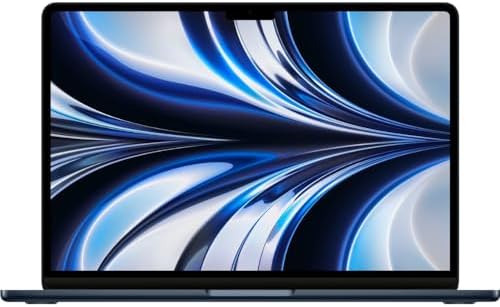 Apple 2022 MacBook Air with Apple M2 Chip  13 inch  8GB RAM  256GB SSD Storage  Midnight  Renewed 