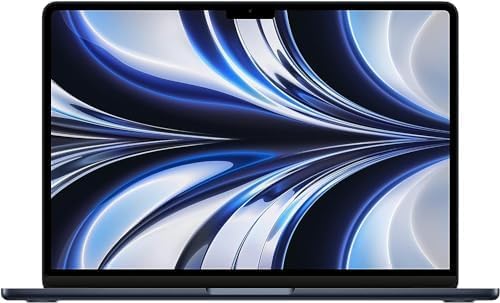Apple 2022 MacBook Air with Apple M2 Chip 13 inch  16GB RAM  512GB SSD Storage Midnight  Renewed 