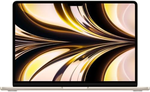 Apple 2022 MacBook Air with Apple M2 Chip 13 inch  16GB RAM  512GB SSD Storage Midnight  Renewed 