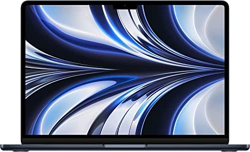 Apple 2022 MacBook Air with Apple M2 Chip 13 inch  16GB RAM  512GB SSD Storage Midnight  Renewed 