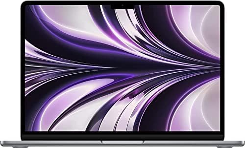 Apple MacBook Air 2022 con chip Apple M2, 13 pulgadas, 8 GB de RAM, 256 GB de almacenamiento SSD, medianoche (renovado)