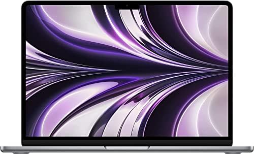 Apple MacBook Air 2022 con chip Apple M2, 13 pulgadas, 8 GB de RAM, 256 GB de almacenamiento SSD, medianoche (renovado)