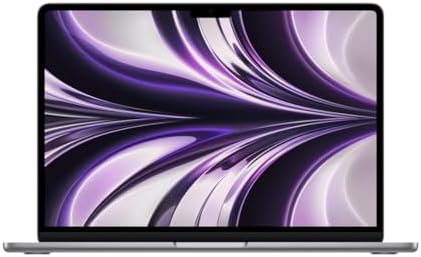 Apple MacBook Air 2022 con chip Apple M2, 13 pulgadas, 8 GB de RAM, 256 GB de almacenamiento SSD, medianoche (renovado)