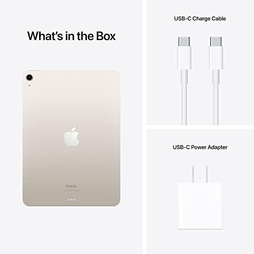 Apple 2022 iPad Air  10 9 inch  Wi Fi  64GB    Starlight  Renewed