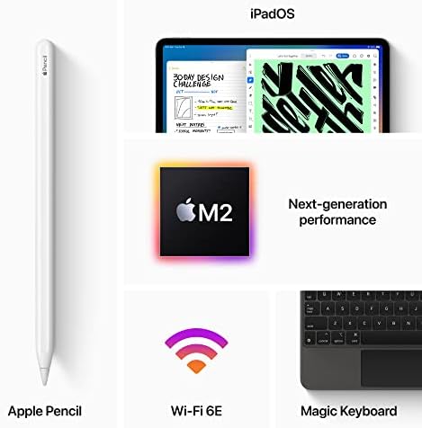 Apple 2022 iPad Pro  12 9 inch  128GB   Space Gray  Renewed 