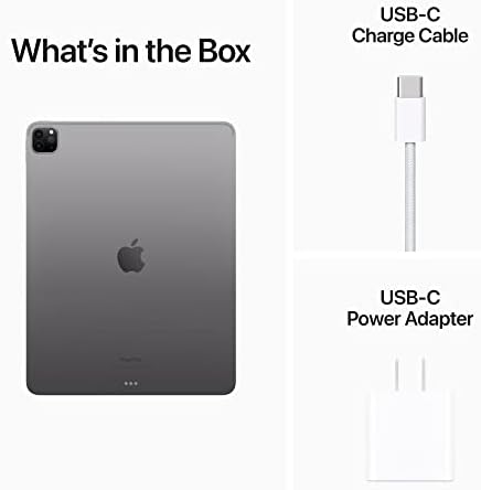 Apple 2022 iPad Pro  12 9 inch  128GB   Space Gray  Renewed 